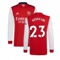 Arsenal 2021-2022 Long Sleeve Home Shirt (ARSHAVIN 23)