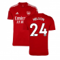 Arsenal 2021-2022 Training Shirt (Active Maroon) - Kids (NELSON 24)