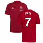 Arsenal 2021-2022 Training Tee (Active Maroon) (PIRES 7)