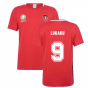 Belgium 2021 Polyester T-Shirt (Red) (LUKAKU 9)