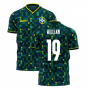 Brazil 2024-2025 Third Concept Football Kit (Libero) (WILLIAN 19)