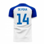 Dynamo Kyiv 2024-2025 Home Concept Football Kit (Libero) (DE PENA 14)