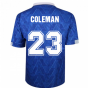 Everton 1990 Home Retro Football Shirt (COLEMAN 23)