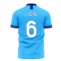 Lazio 2024-2025 Home Concept Football Kit (Libero) (LUCAS 6)