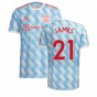 Man Utd 2021-2022 Away Shirt (JAMES 21)