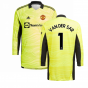 Man Utd 2021-2022 Home Goalkeeper Shirt (Yellow) (VAN DER SAR 1)