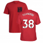 Man Utd 2021-2022 STR Graphic Tee (Red) (TUANZEBE 38)