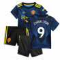 Man Utd 2021-2022 Third Baby Kit (Blue) (CHARLTON 9)