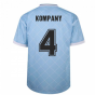 Manchester City 1988 Retro Football Shirt (KOMPANY 4)