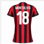 2017-2018 AC Milan Womens Home Shirt (Montolivo 18)