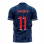 Paris 2024-2025 Home Concept Football Kit (Libero) (DI MARIA 11)