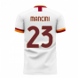 Roma 2024-2025 Away Concept Football Kit (Libero) (MANCINI 23)