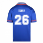 Score Draw Chelsea 1994 Retro Football Shirt (TERRY 26)