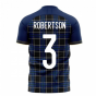 Scotland 2024-2025 Home Concept Football Kit (Libero) (ROBERTSON 3)