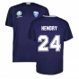 Scotland 2021 Polyester T-Shirt (Navy) (Hendry 24)