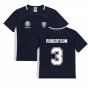 Scotland 2021 Polyester T-Shirt (Navy) - Kids (Robertson 3)