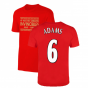 The Invincibles 49 Unbeaten T-Shirt (Red) (ADAMS 6)