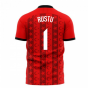 Turkey 2024-2025 Home Concept Football Kit (Libero) (RUSTU 1)