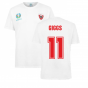 Wales 2021 Polyester T-Shirt (White) (GIGGS 11)