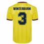 Score Draw Arsenal 1985 Centenary Away Shirt (WINTERBURN 3)