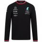 2022 Mercedes Lewis Hamilton LS Driver Tee (Black)