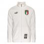 2022-2023 Italy FtblCulture Track Jacket (White Heather)