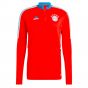 2022-2023 Bayern Munich Convido Half Zip Training Top (Red)