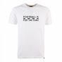 Black/White Football is for the Fans - White T-Shirt