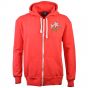 Japan 1932 Vintage Rugby Zipped Hoodie - Red