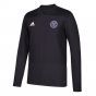 2018 New York City Adidas Long Sleeve Training Top (Dark Grey)